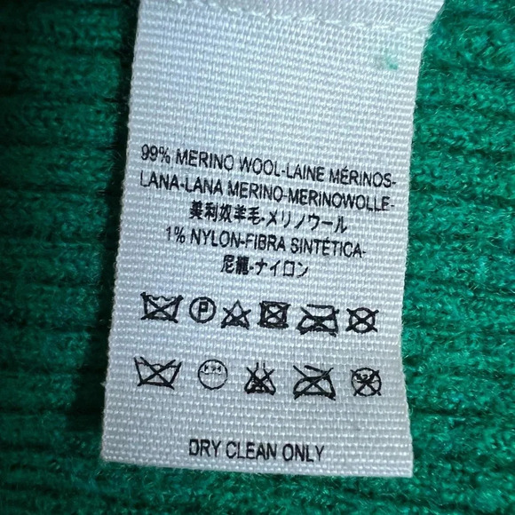 Free People Aspen Wool Ribbed Turtleneck Sweater Size S - Picture 6 of 8